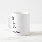 Mug Amant de pain grillé français (Devant gauche)