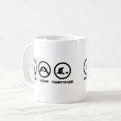Mug Amant de tortue (Devant gauche)