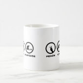 Mug Amant de tortue (Centre)