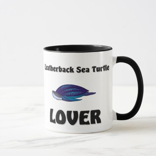 Mug Amant de tortue de mer de Leatherback (Droite)
