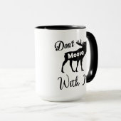 Mug Amant drôle d'orignal (Devant droit)