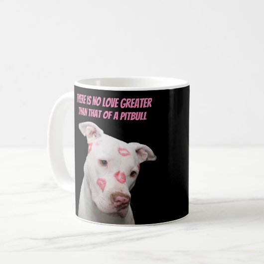 Mug Amant Editable de Pitbull (Devant gauche)