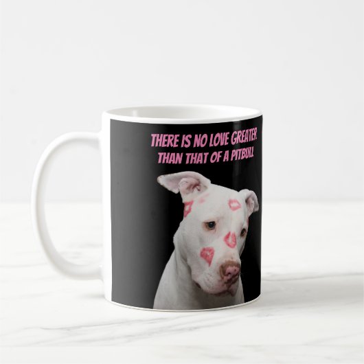 Mug Amant Editable de Pitbull (Gauche)