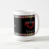 Mug Amant en pierre - amour Vaughn d'I (Devant droit)