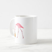 Mug Amant rose de bière de Flamant rose (Devant gauche)