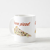Mug Amants de pizza de pizza de Gimme (Devant gauche)