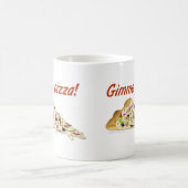 Mug Amants de pizza de pizza de Gimme (Centre)