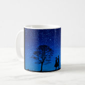 Mug Amants sous une pleine lune (Devant gauche)