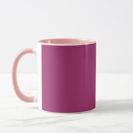 Mug Amarant (M&P) (couleur solide) (Gauche)