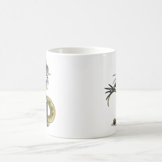 Mug Amargasaurus Pose Comme Freddy Krueger. (Centre)