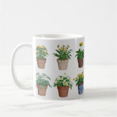 Mug Amarrages plante fleurs monogrammée plante amant (Gauche)