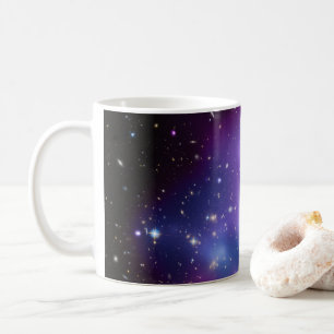 Mug Amas de galaxies Photo complète céleste pourpre