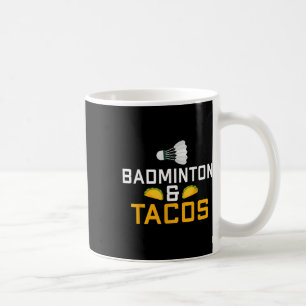 Mug Amateur de badminton et de tacos Badminton 