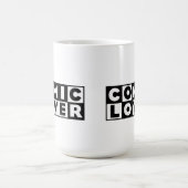 Mug Amateur de Bande Dessinée Conception Gras (Centre)