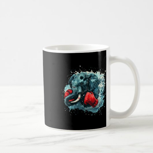 Mug Amateur de boxe éléphant gants de boxe kickboxing (Droite)