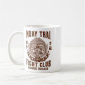 Mug Amateur de boxe thaïlandaise Boxeur Combattant de (Gauche)