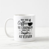 Mug Amateur de café amusant maman avec l'attitude de l (Gauche)