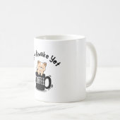 Mug Amateur de café pas encore réveillé  (Devant droit)