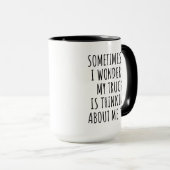 Mug Amateur de camion drôle (Devant droit)