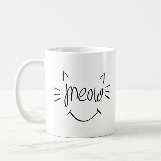 Mug Amateur de Chat Miaou (Gauche)