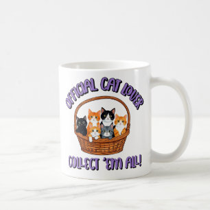 Mug Amateur de chat officiel – Collectionnez-les tous