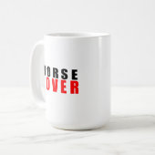 Mug Amateur de cheval (Devant gauche)