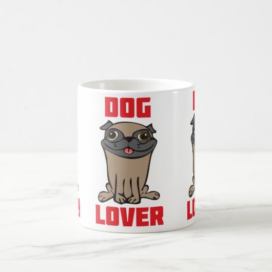Mug Amateur de chien #2 (Centre)