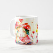 Mug Amateur de deux champignons (Devant gauche)