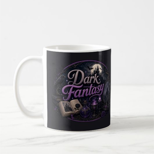 Mug Amateur de fantasy sombre (Gauche)