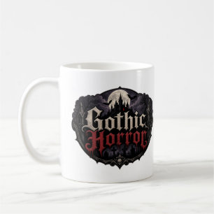 Mug amateur de fiction d'horreur gothique