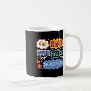 Mug Amateur de football drôle d'esthétique Art pop rét