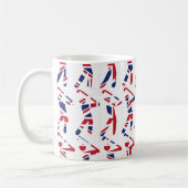 Mug AMATEUR DE GOLF Personnalisé Union Jack Meilleure  (Gauche)