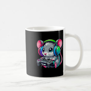 Mug Amateur de jeux vidéo drôle de souris Joueur Jeux