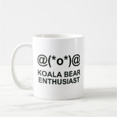 Mug Amateur de Koala Bear (Gauche)