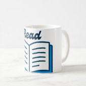 Mug Amateur de lecture de livre (Devant droit)