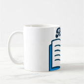 Mug Amateur de lecture de livre (Gauche)