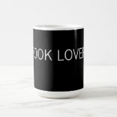 Mug Amateur de livres – Conception de vie de lecture c (Centre)