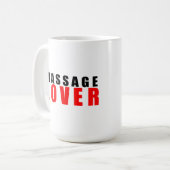 Mug Amateur de massage (Devant gauche)