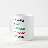 Mug Amateur de nourriture à base de plante, gourmande  (Devant gauche)