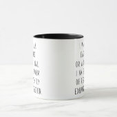 Mug Amateur de pigeon je ne suis pas un oiseau tôt ou  (Centre)