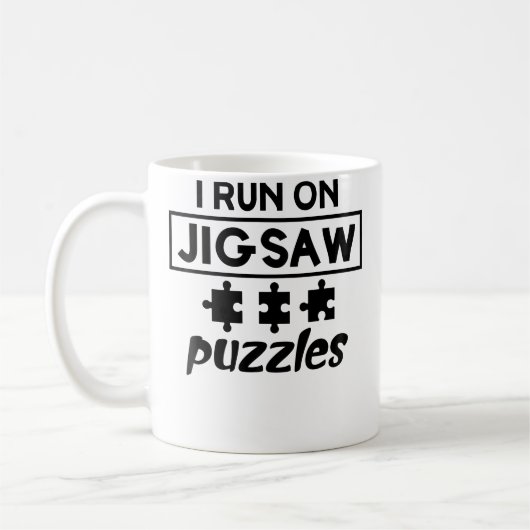 Mug Amateur de Puzzle Amusant (Gauche)