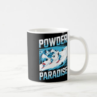 Mug Amateur de ski alpin de Powder Paradise