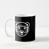Mug Amateur de snowboard de l'ours de pente (Gauche)