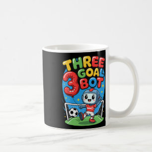 Mug Amateur de soccer de bot à trois buts pour 3e anni