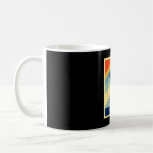 Mug Amateur de sport de randonnée vintage rétro