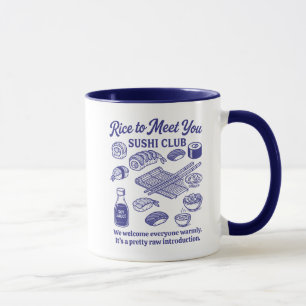 Mug Amateur de Sushi Club Drôle de Riz Pour Vous Renco