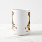 Mug 🐾 Amateur de Terrier Airedale 🐾 (Centre)