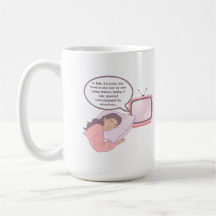 Mug Amateur de True Crime Design Minimaliste Humou