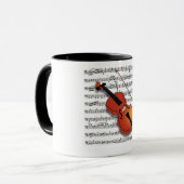 Mug Amateur de violon_ (Devant gauche)