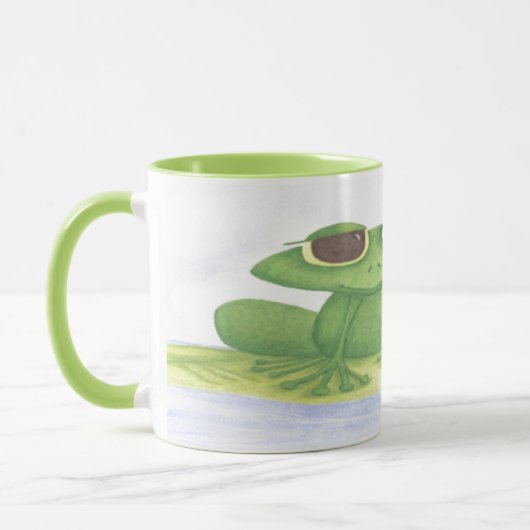 Mug Amateurs adorables de grenouilles (Gauche)